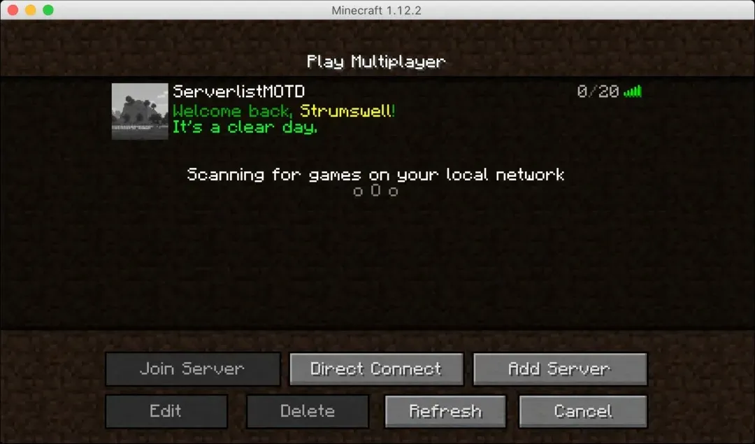 ServerlistMOTD Minecraft plugin